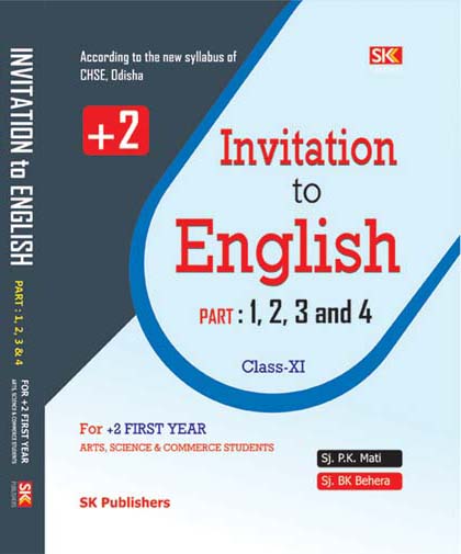 Invitation to English Guide - Book Part : 1, 2, 3, 4 (Class-XI)