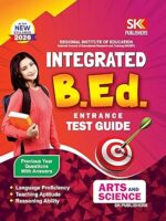 ntegrated B.Ed. (Entrance Test Guide) - This is an Integrated B.Ed. Entrance Test Guide conducted by RIE for both Arts and Science stream students